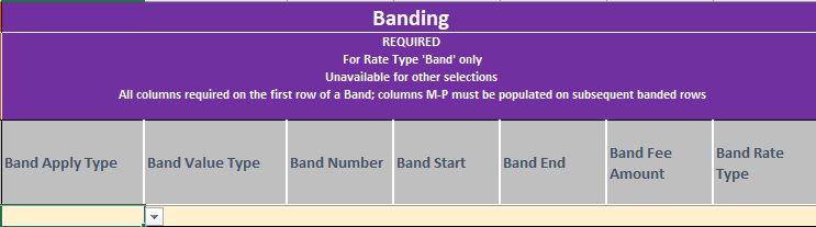 A purple and grey band sign

Description automatically generated